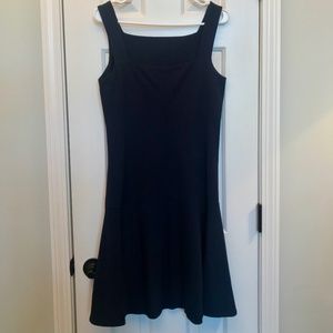 Ralph Lauren Sport Sleeveless Navy Drop-Waist Flare Dress